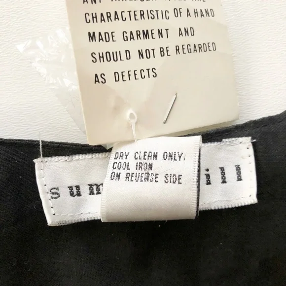 VTG Summit Hill Sequenced Beaded Vest Gold Silver Black Neutral Colors NWT Sz L - Picture 5 of 8